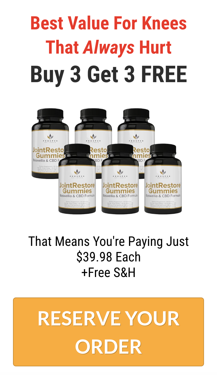 Joint Restore Gummies - 6 bottles