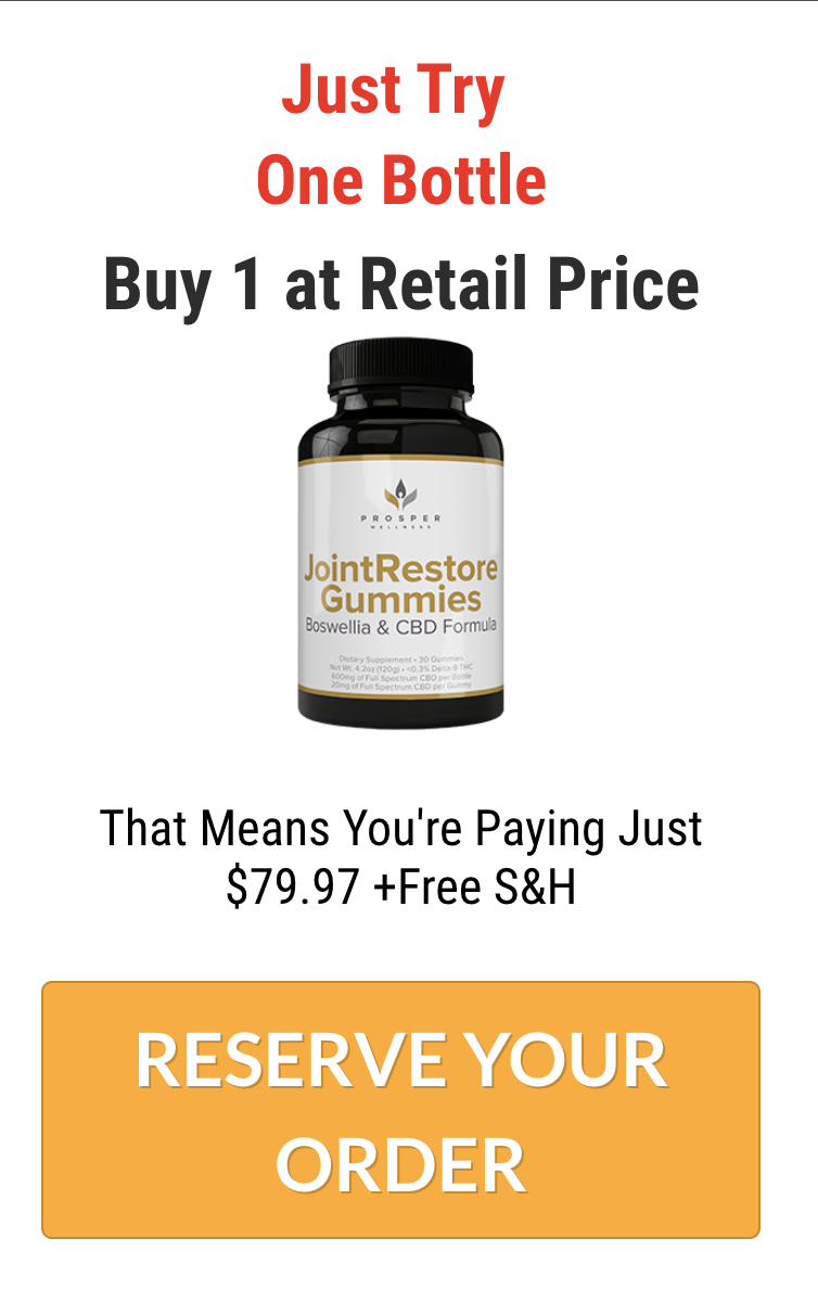 Joint Restore Gummies - 3 bottles